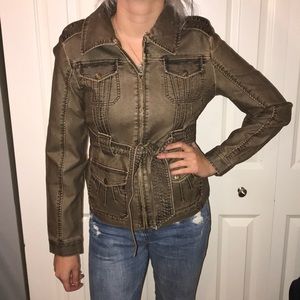 Brown Leather Jacket